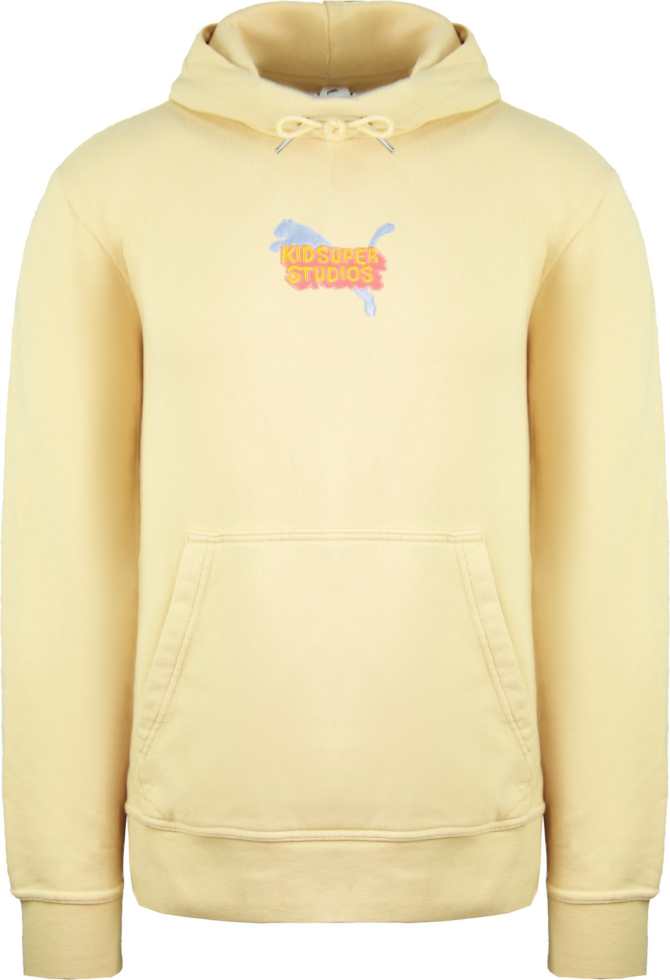 Thumbnail - Puma x Kidsuper Studios Langarm Honey Peach Herren Graphic Hoodie 598463 12