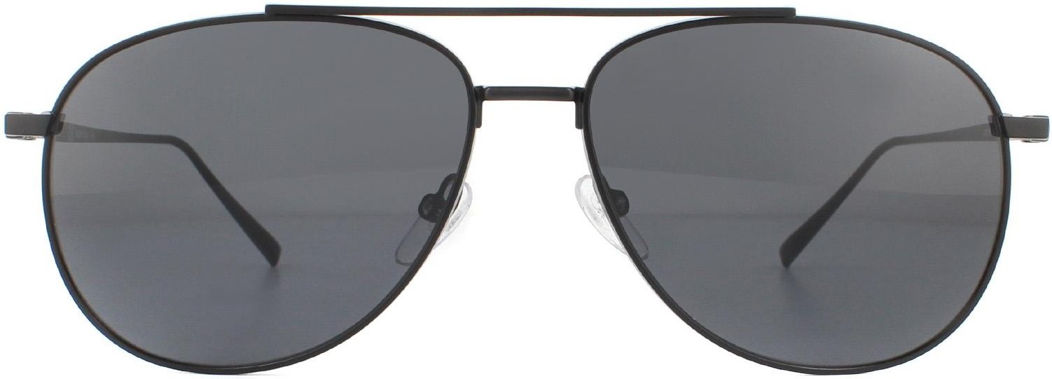 Salvatore Ferragamo Sonnenbrille SF201S 002 Mattes Schwarz Grau