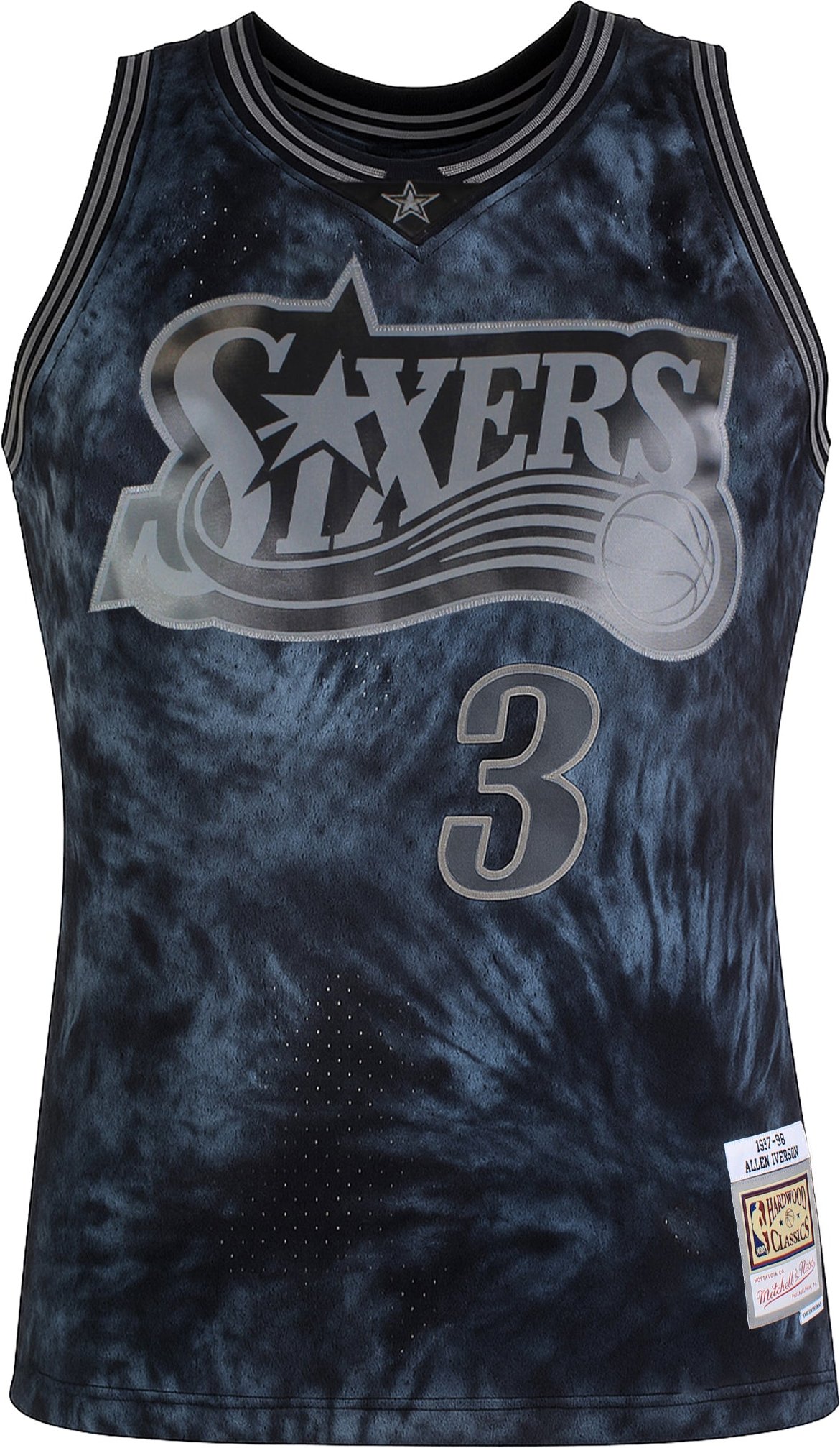 Mitchell & Ness NBA Philadelphia 76ers 3 Iverson Swingman-Trikot