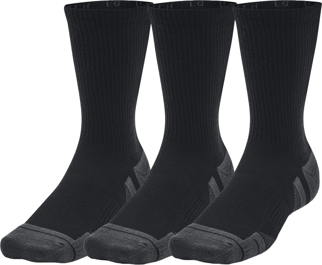 Under Armour - "Performance Tech" Socken für Herren/Damen Unisex (3er-Pack) (Schwarz)