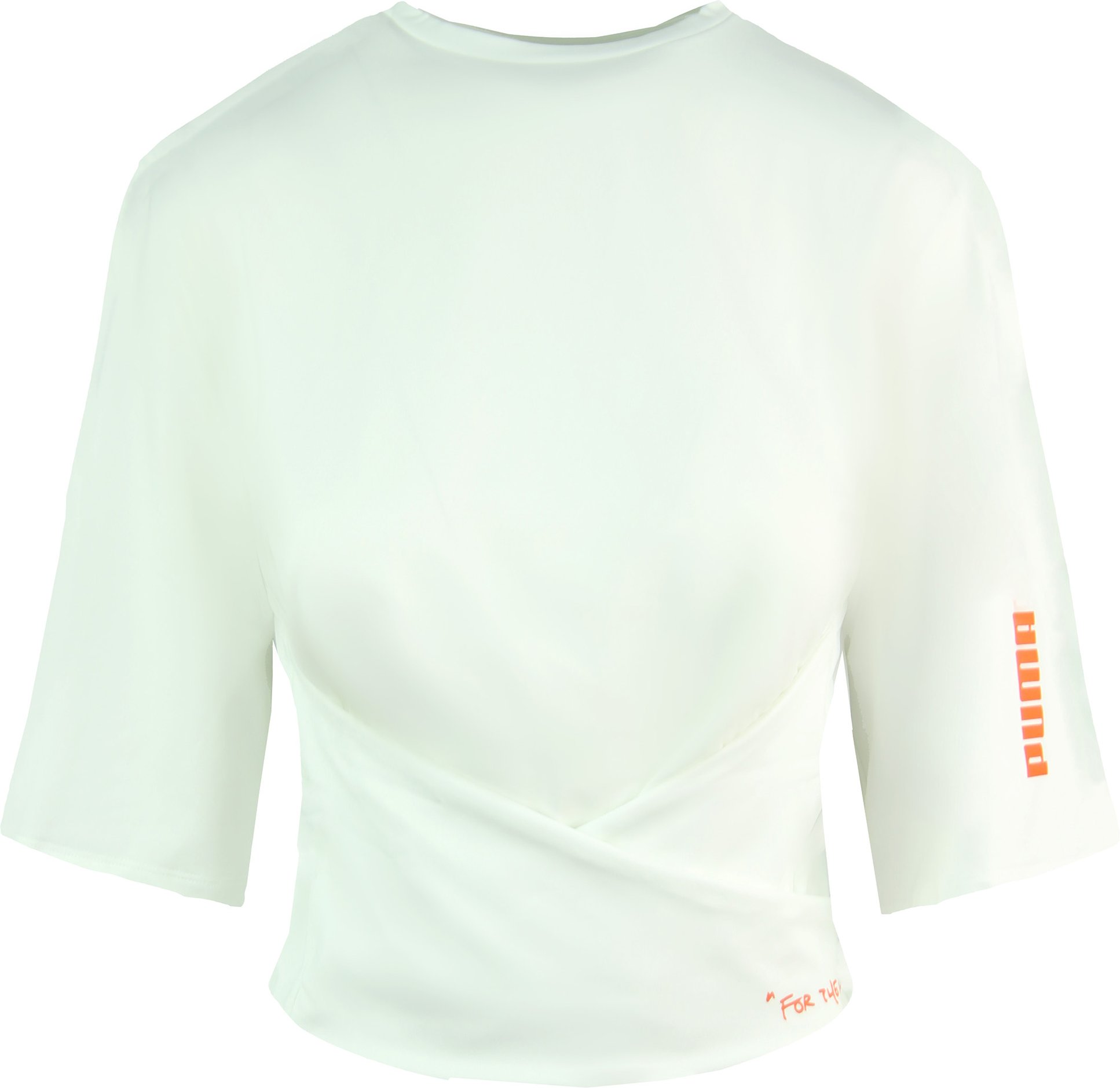 Puma Xcentral Saint Martins Kurzarm Crewneck White Womens T-Shirt 598722 02