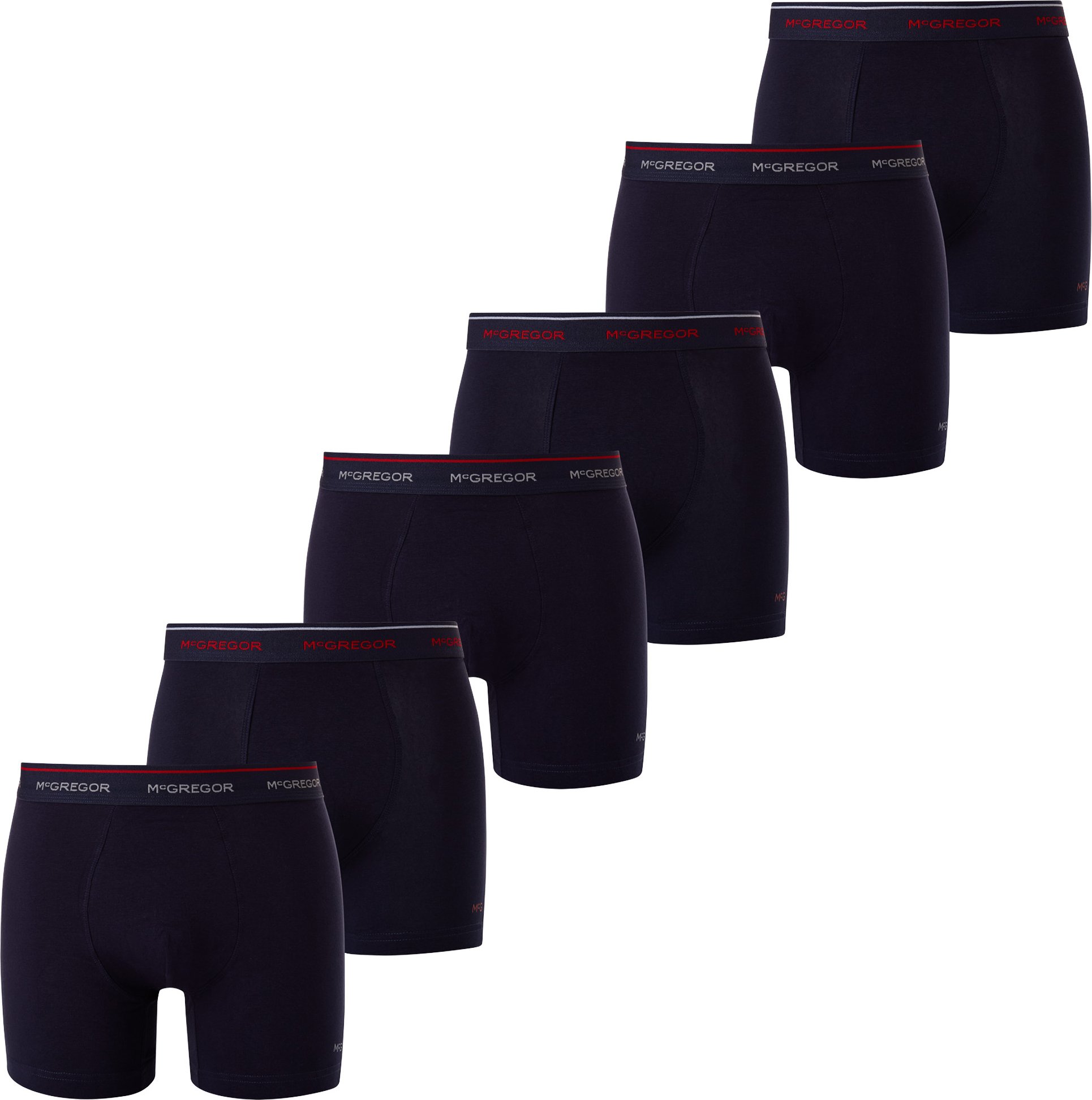 McGregor Boxershorts Navy 6er-Pack