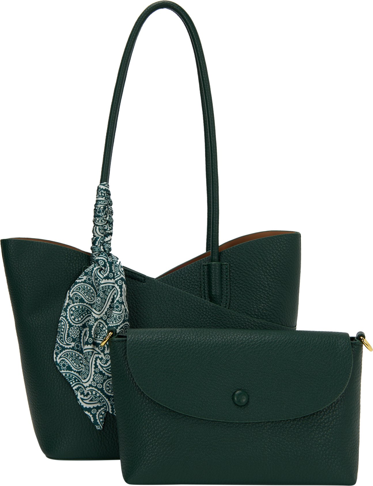 usha 2-IN-1-Tragetaschen-Set 2-IN-1-Tragetaschen-Set Frauen Olive