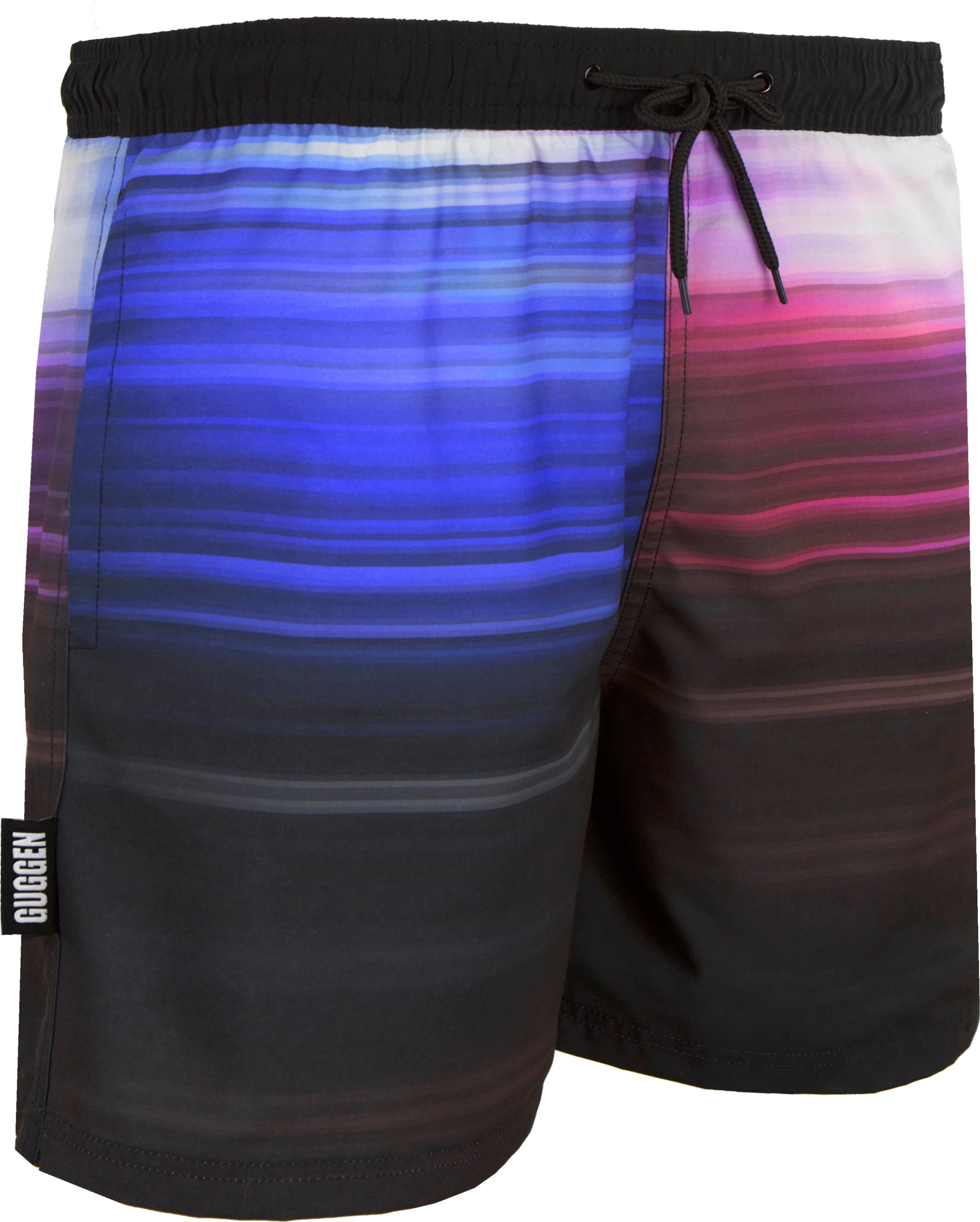 Thumbnail - Herren Badehose gestreift verschwommene Streifen