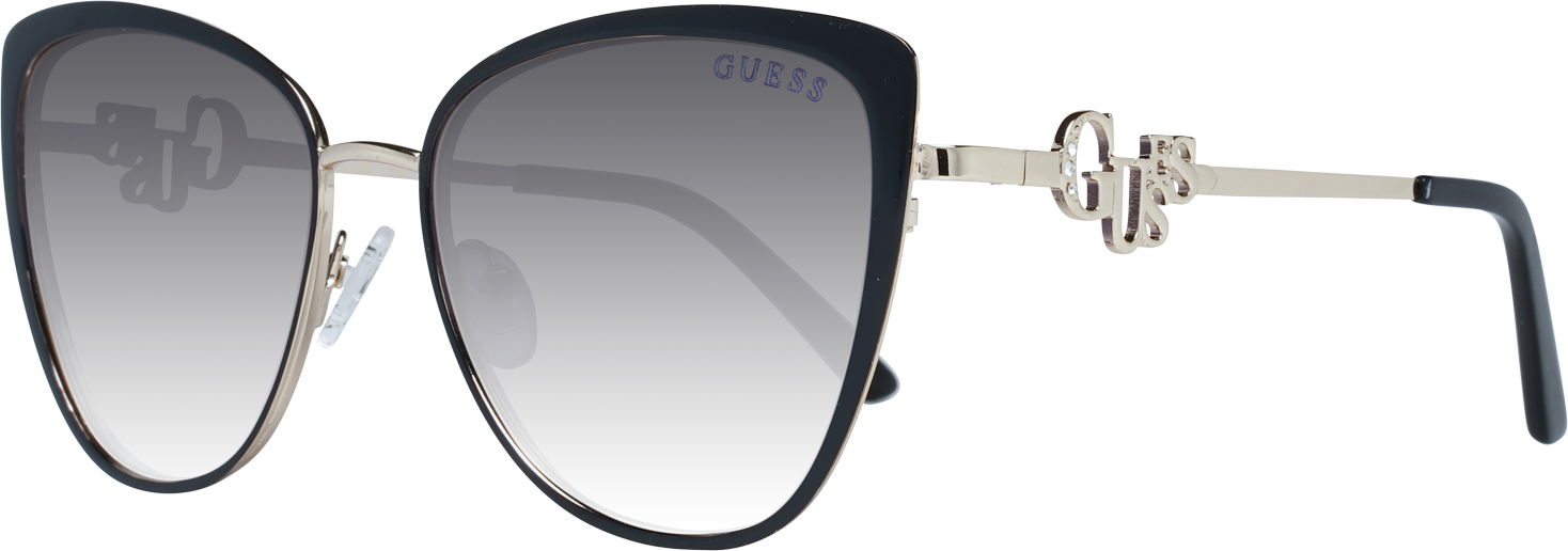 Lunettes de soleil Guess GF6141 01B noir gris dégradé