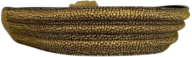 Borbonese Beiger Leder Damen Gürtel