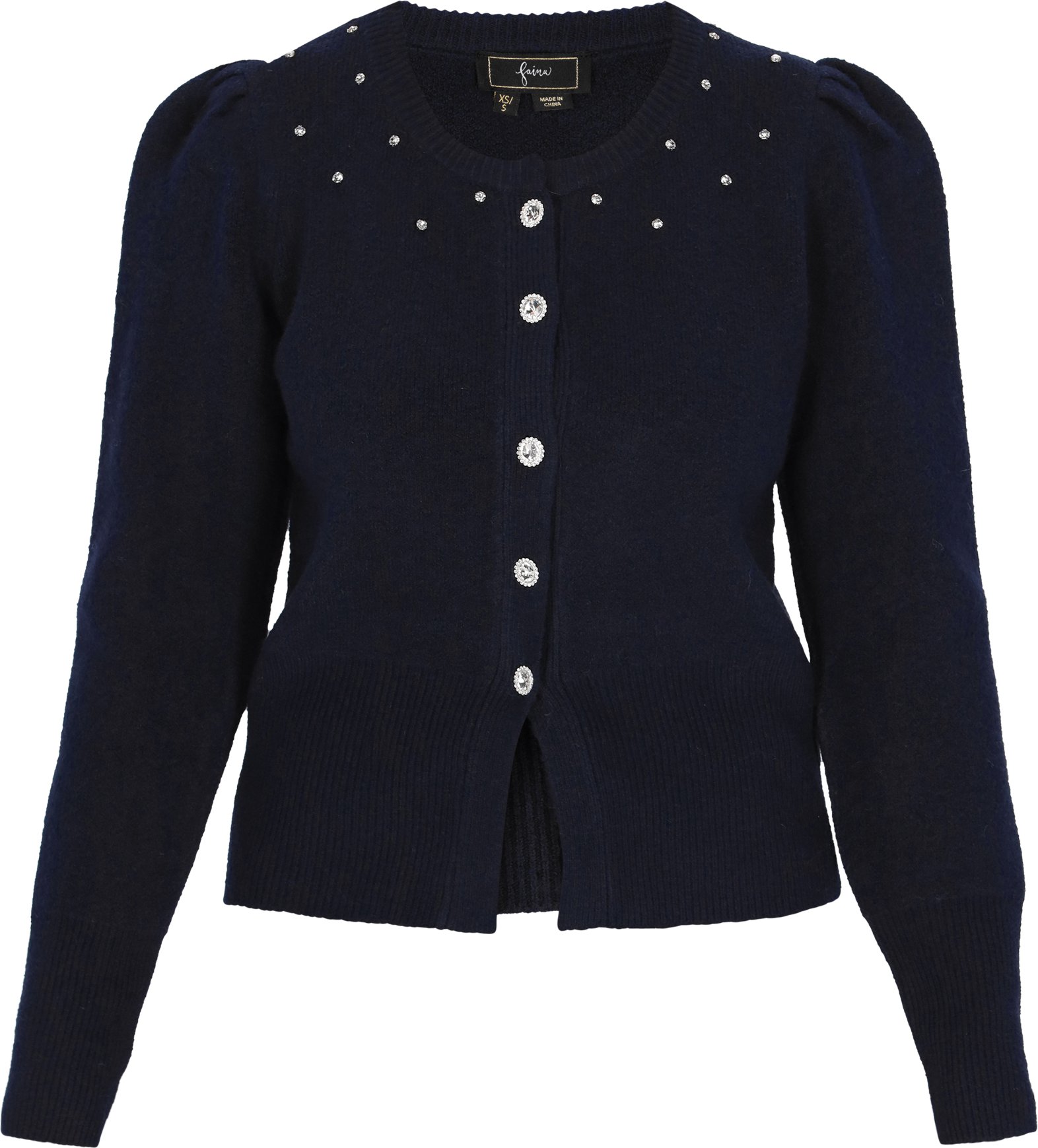 Faina Strickjacke Frauen Marine