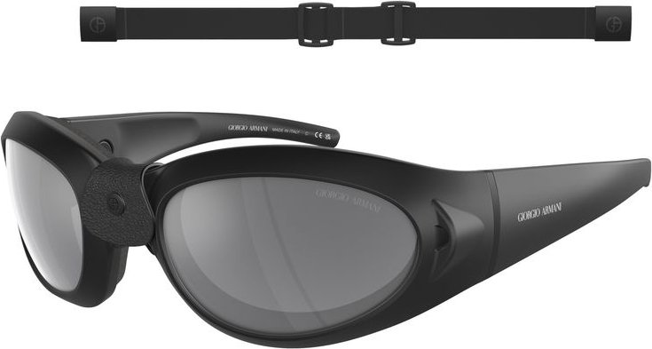 Schwarze Acetat-Sonnenbrille