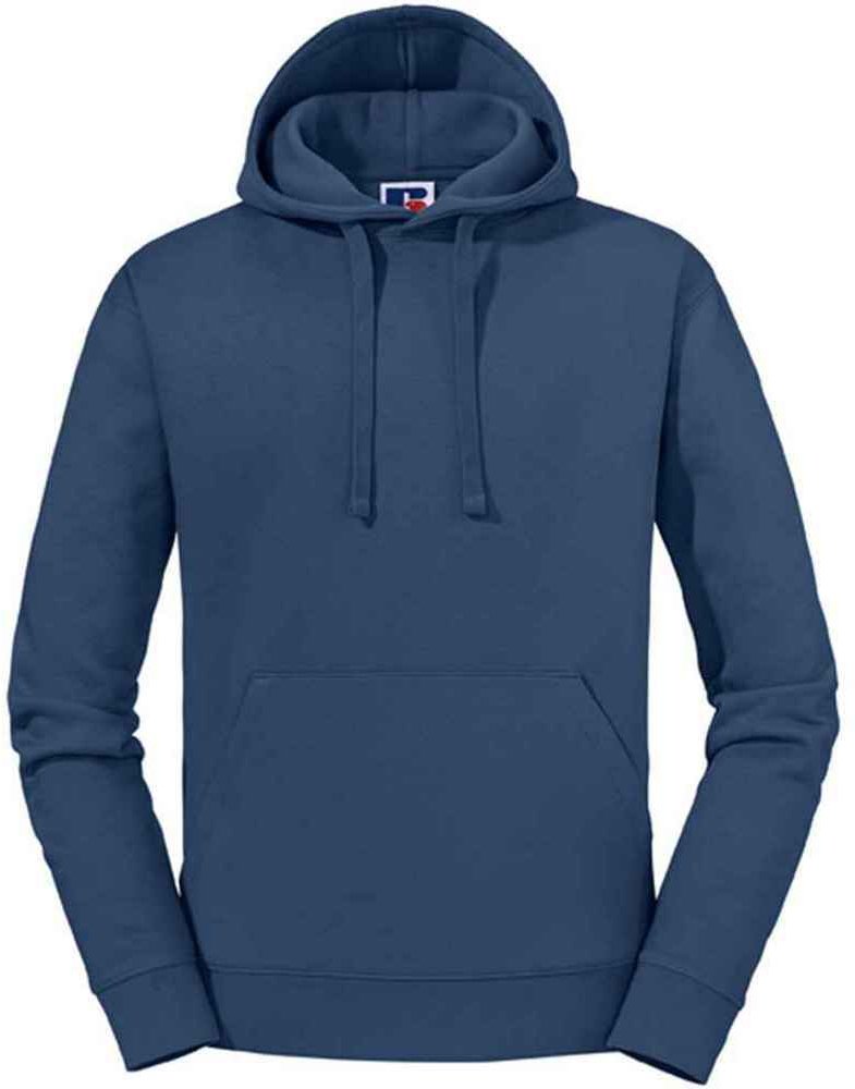 Russell - "Authentic" Kapuzenpullover für Herren (Indigoblau)