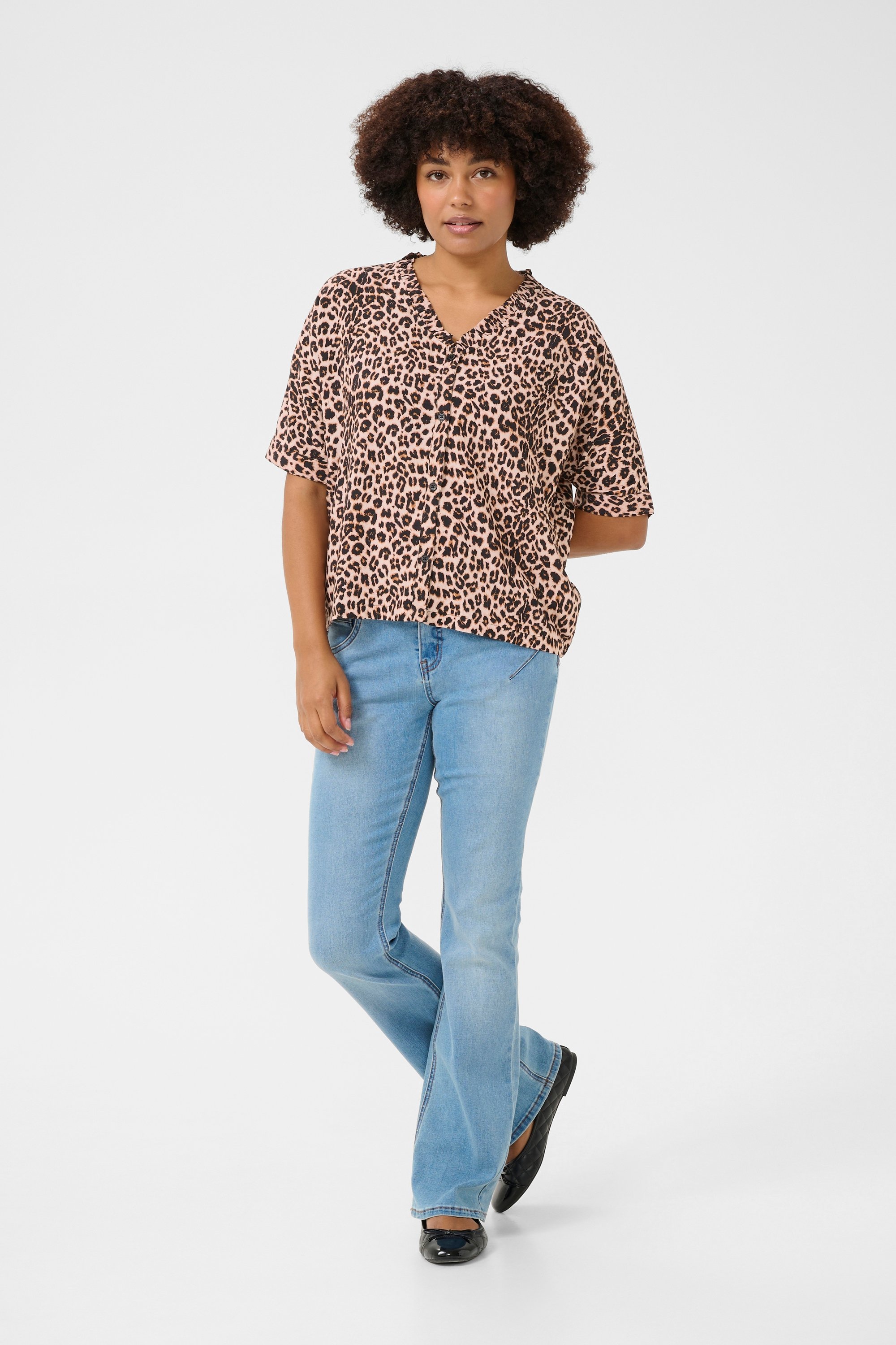 Kurzarmhemd Baggy fit Animal Neutral animal