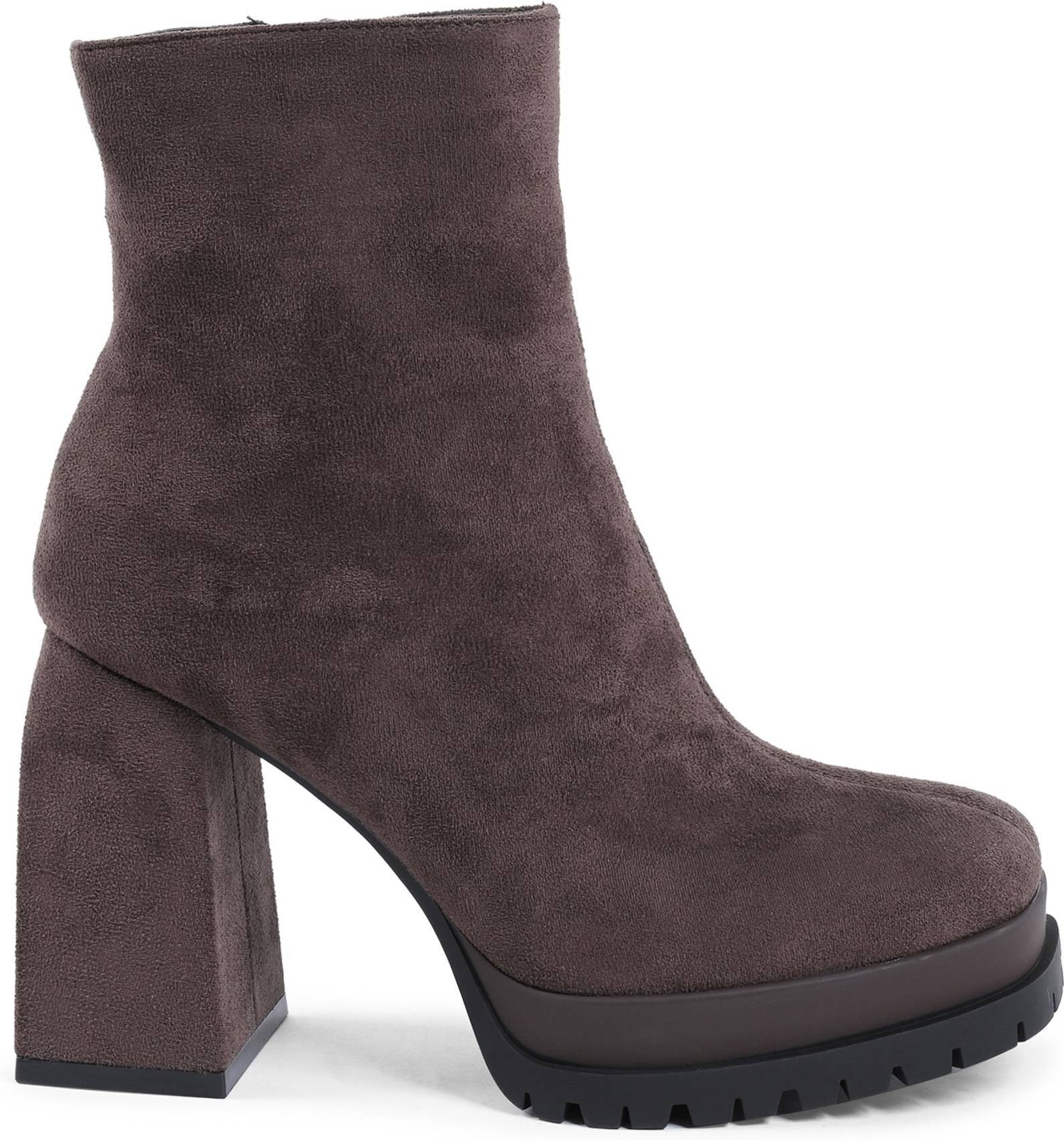 V Italia Damen Stiefeletten Braun X712 Marrone