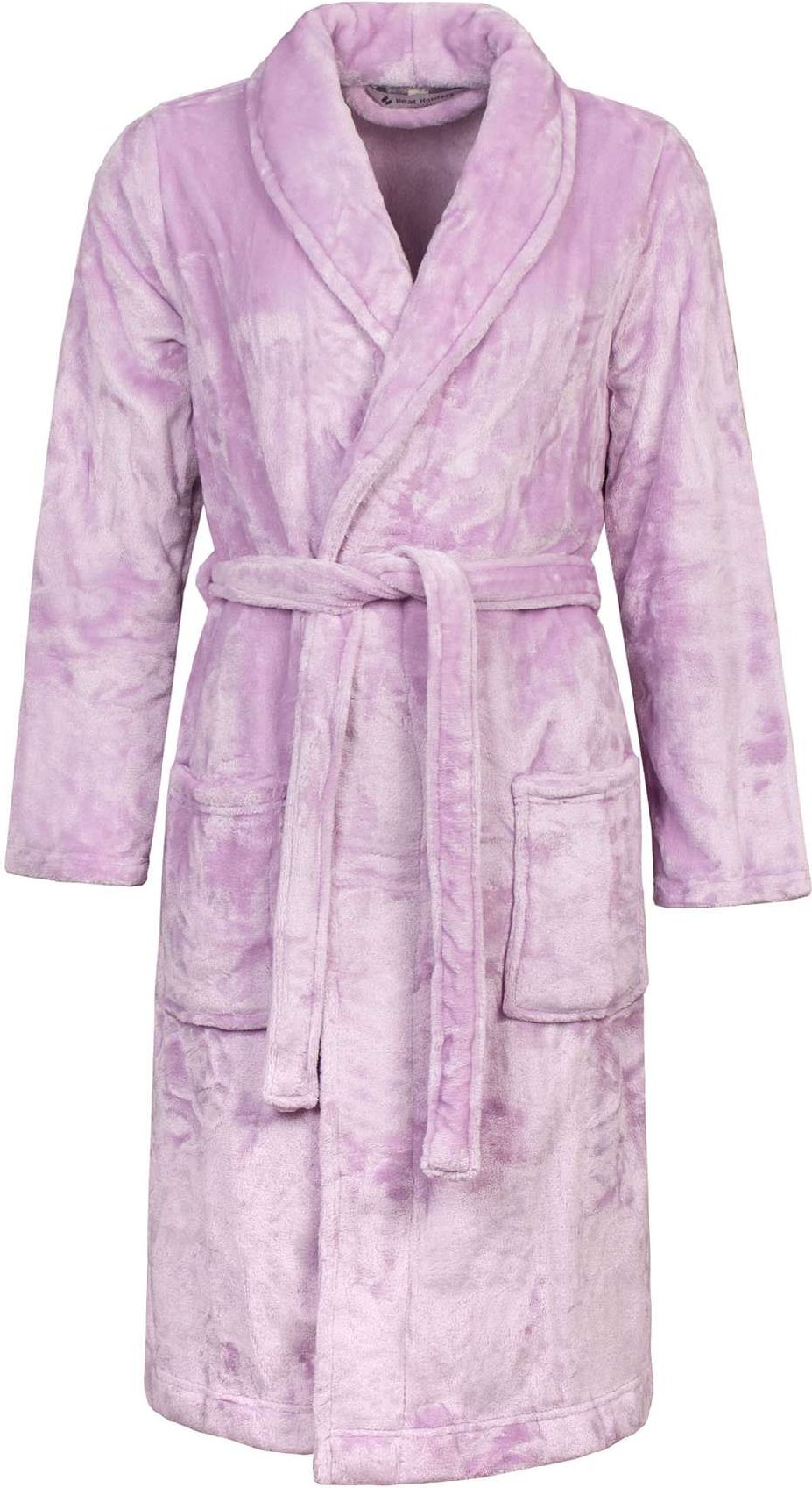 Damen Weicher Fleece Warm Bademantel für den Winter