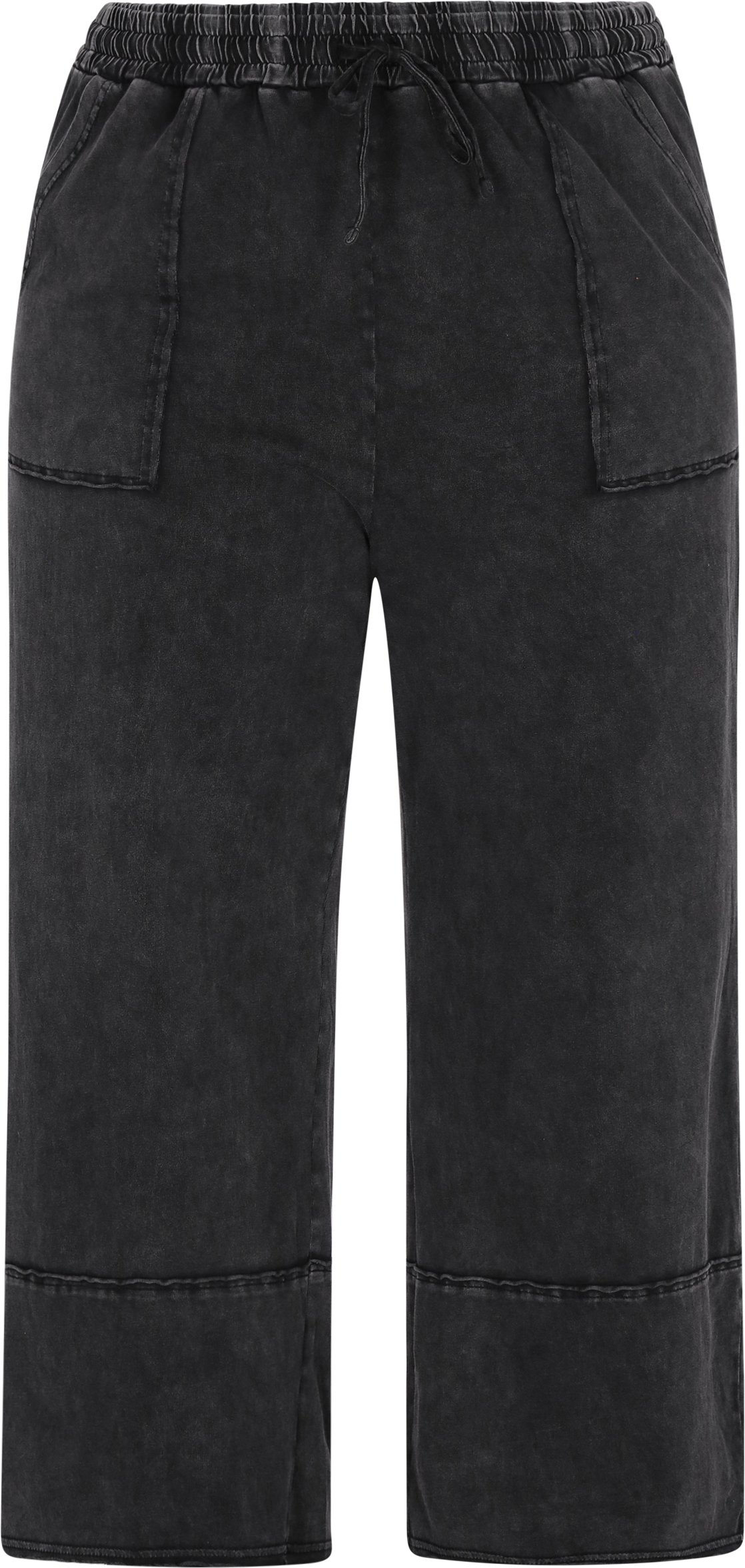 Mymo Hosen in großen Größen Damen Schwarz