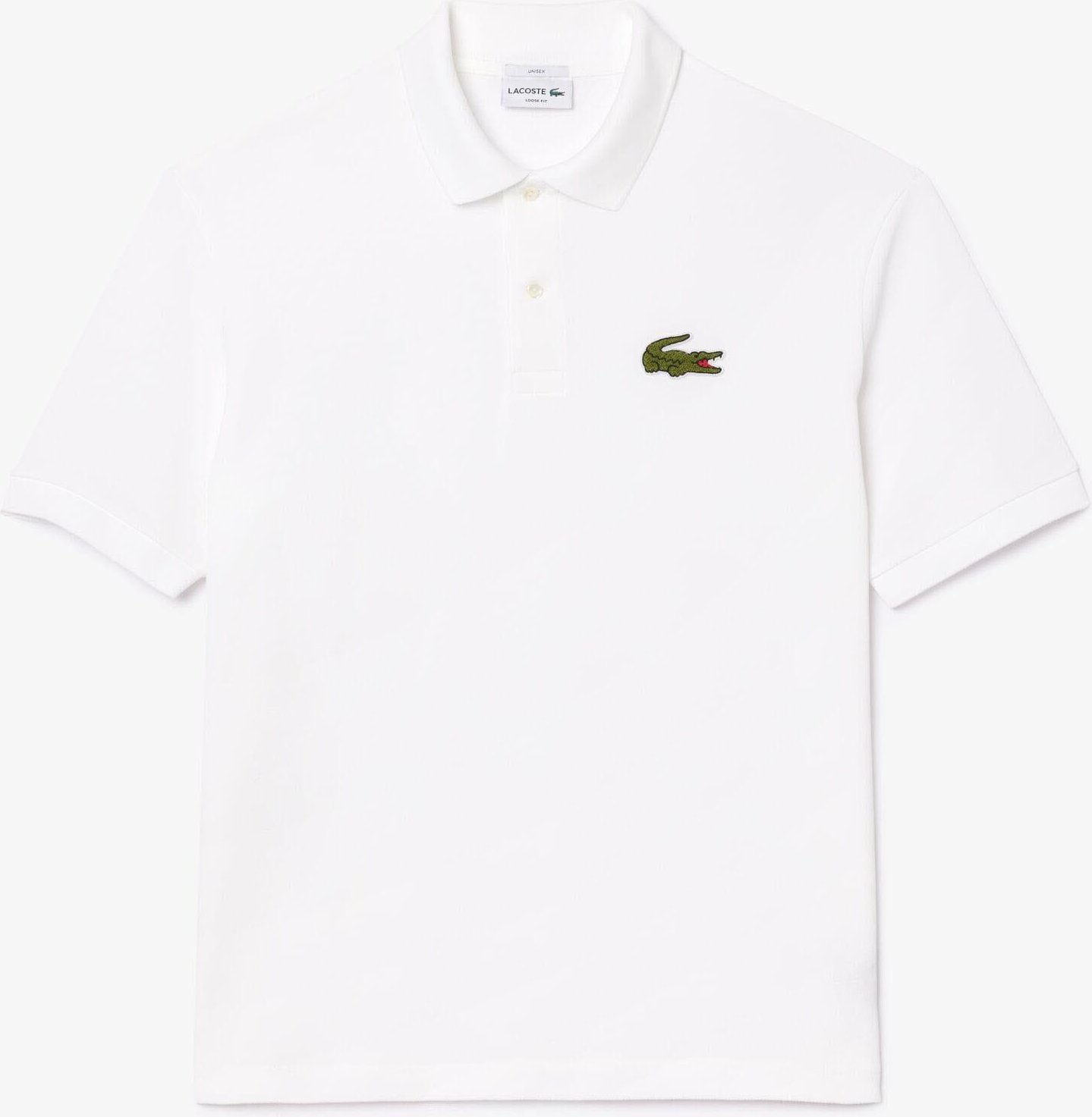 Lacoste - "L.12.12" Poloshirt für Herren/Damen Unisex, Piqué, lose Passform (Weiß)