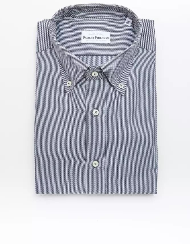 Klassisches Passform Streifenhemd