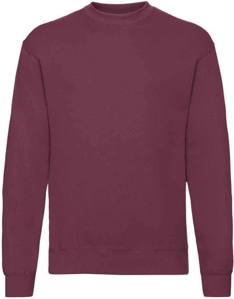 Fruit of the Loom Unisex Erwachsene Classic Drop Shoulder Sweatshirt (Burgund)