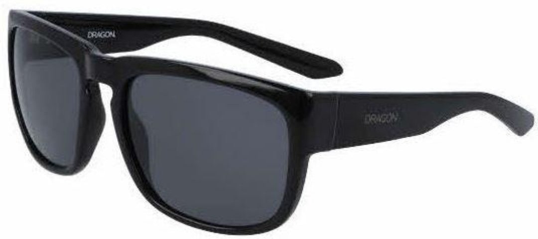 Dragon DR Rune Sonnenbrille, komplett in Schwarz