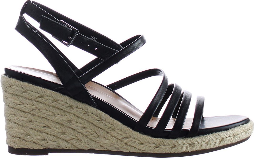 Vionic Ayda Black Womens Wedges