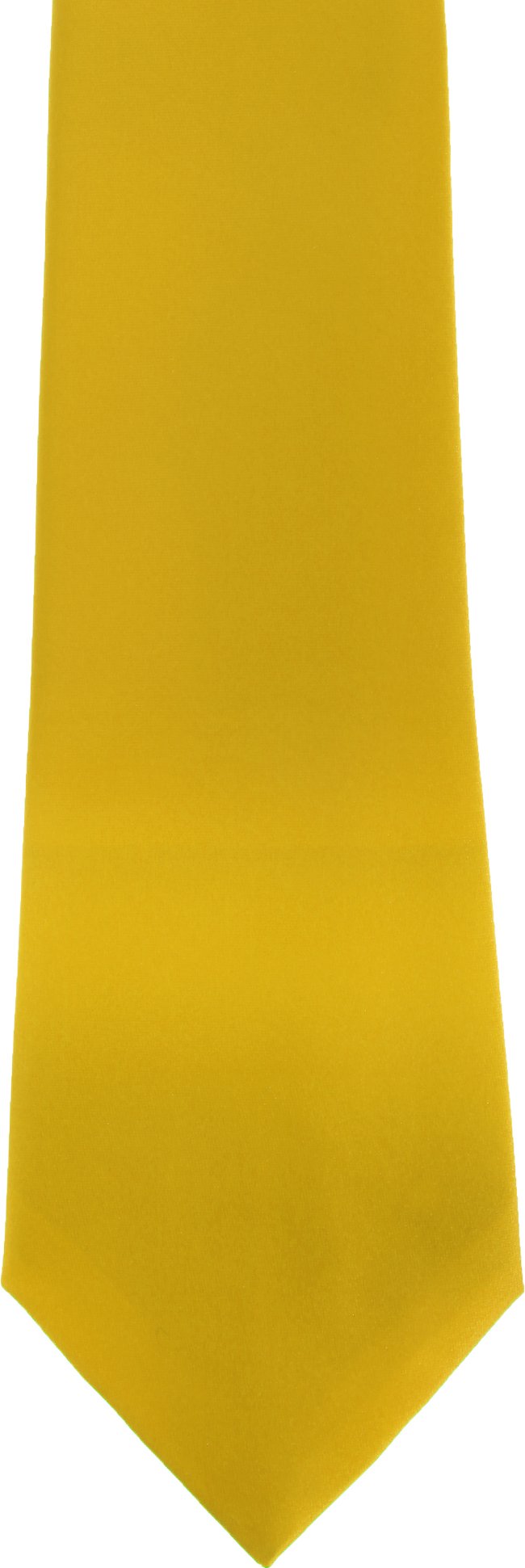 Thumbnail - Premier Mens Plain Satin Krawatte (schmale Klinge) (2er-Pack) (Zitrone)