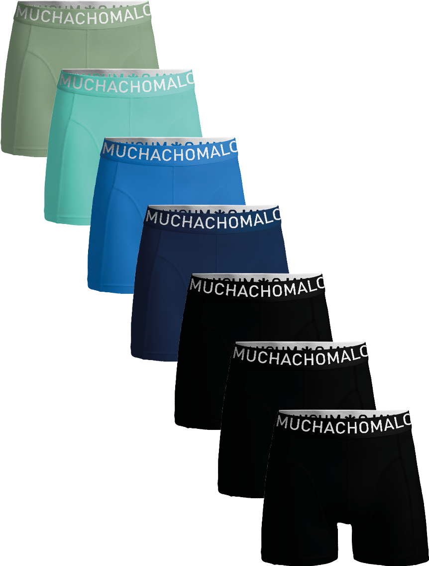 Muchachomalo Herren Boxershorts – 7 Stück – Herren Unterhosen
