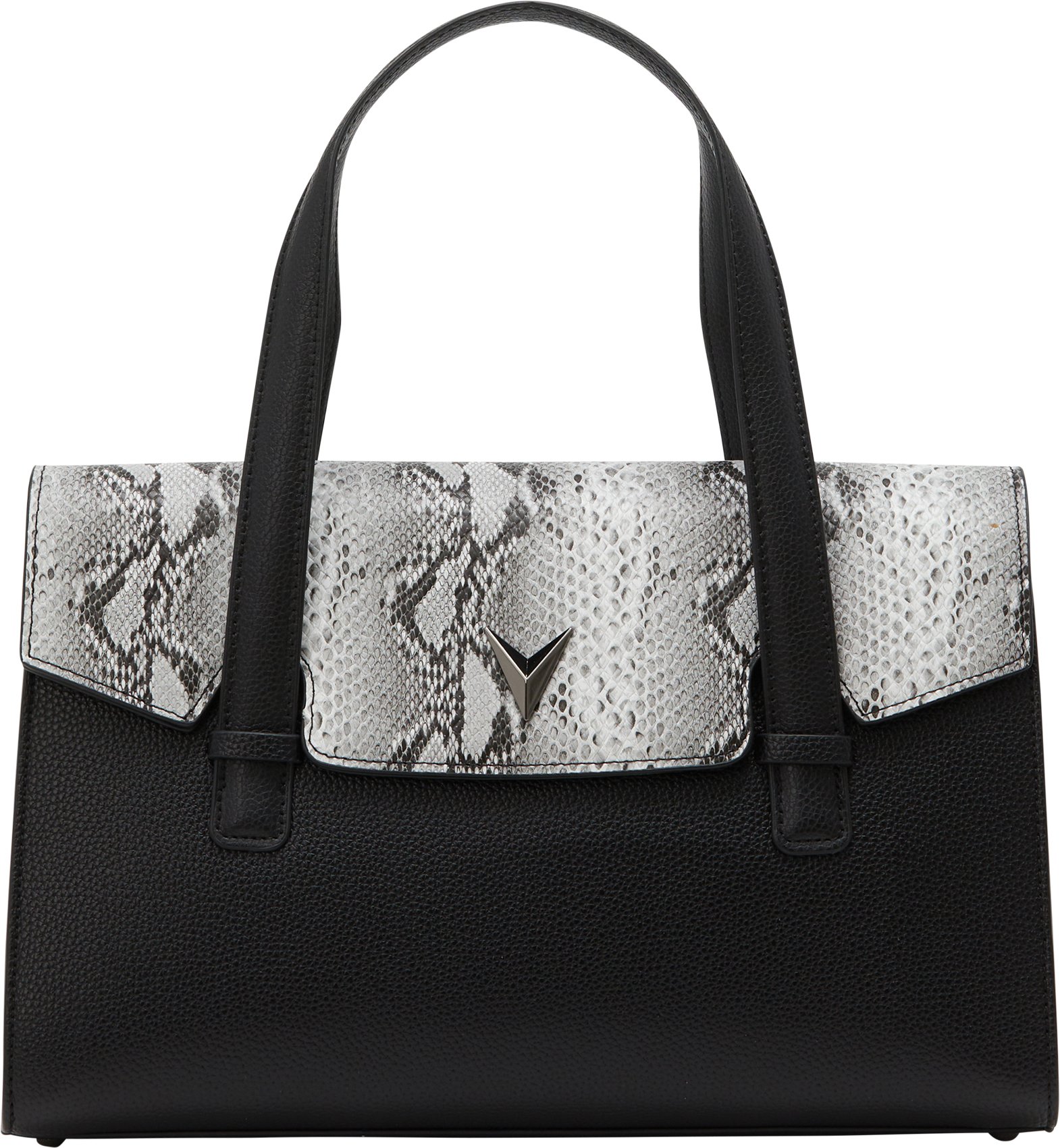 Faina Handtasche Handtasche Frauen schwarz-weiß