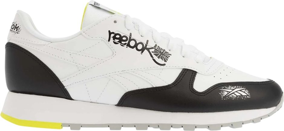 Thumbnail - Reebok - Herren Schuhe, Klassisch, Leder (Weiß/Schwarz)