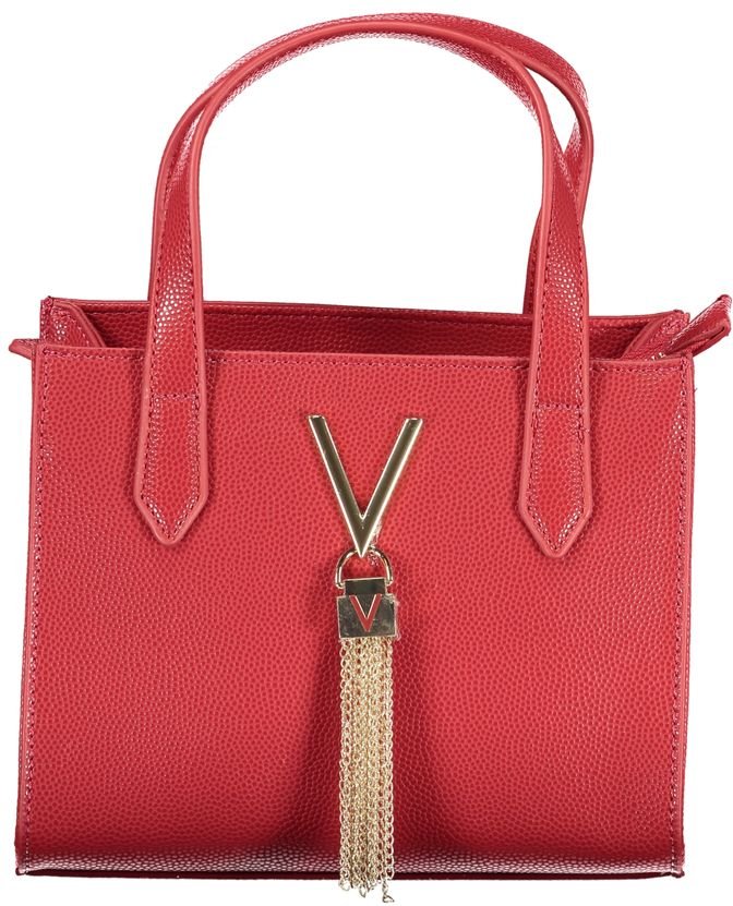 Mario Valentino Rote Polyurethan Damenhandtasche