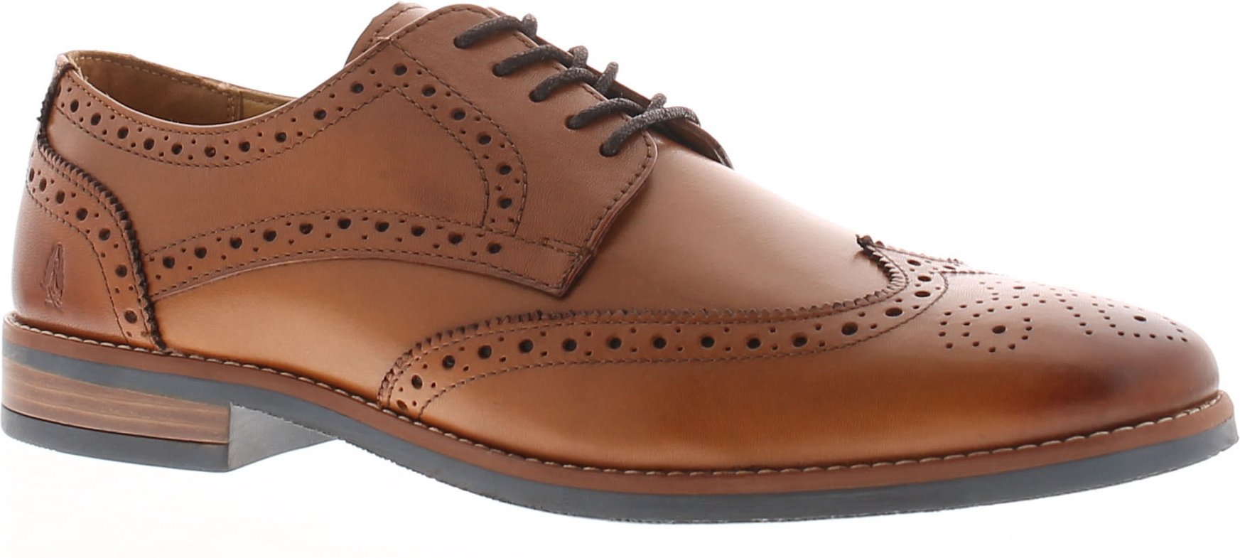 Thumbnail - Hush Puppies Herren Smart Schuhe Mack Leder tan