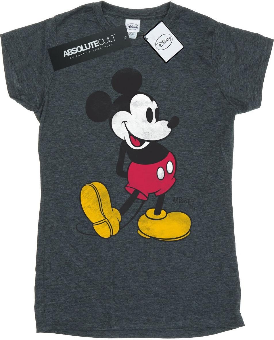 Disney - T-Shirt für Damen (Grau meliert)