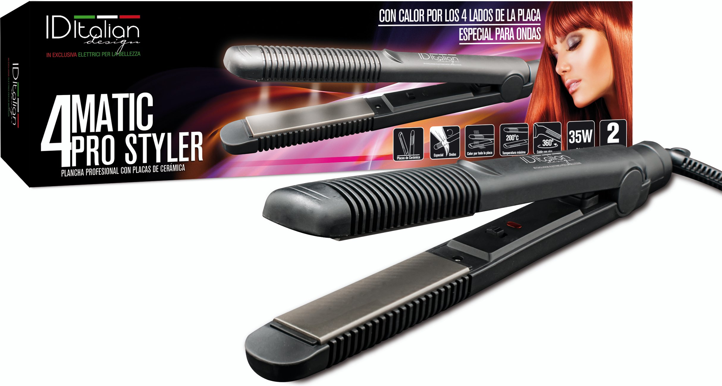 PROFESSIONELLES KERAMIK-GLÄTTEISEN 4 X 35 W