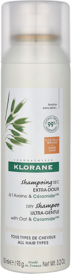 Klorane Dry Shampoo With Oat Milk - Tint.