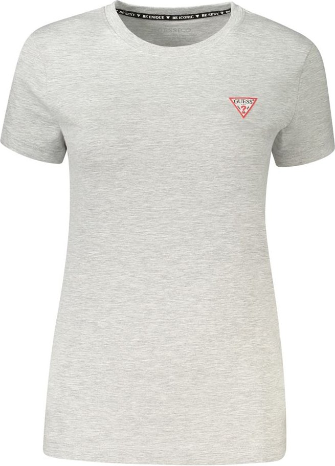 Guess Jeans Grigio Bio-Baumwoll Damen T-Shirt