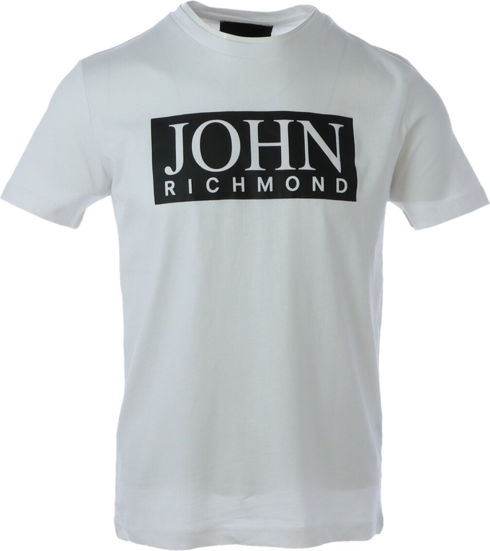 John Richmond Herren T-Shirt in Weiß