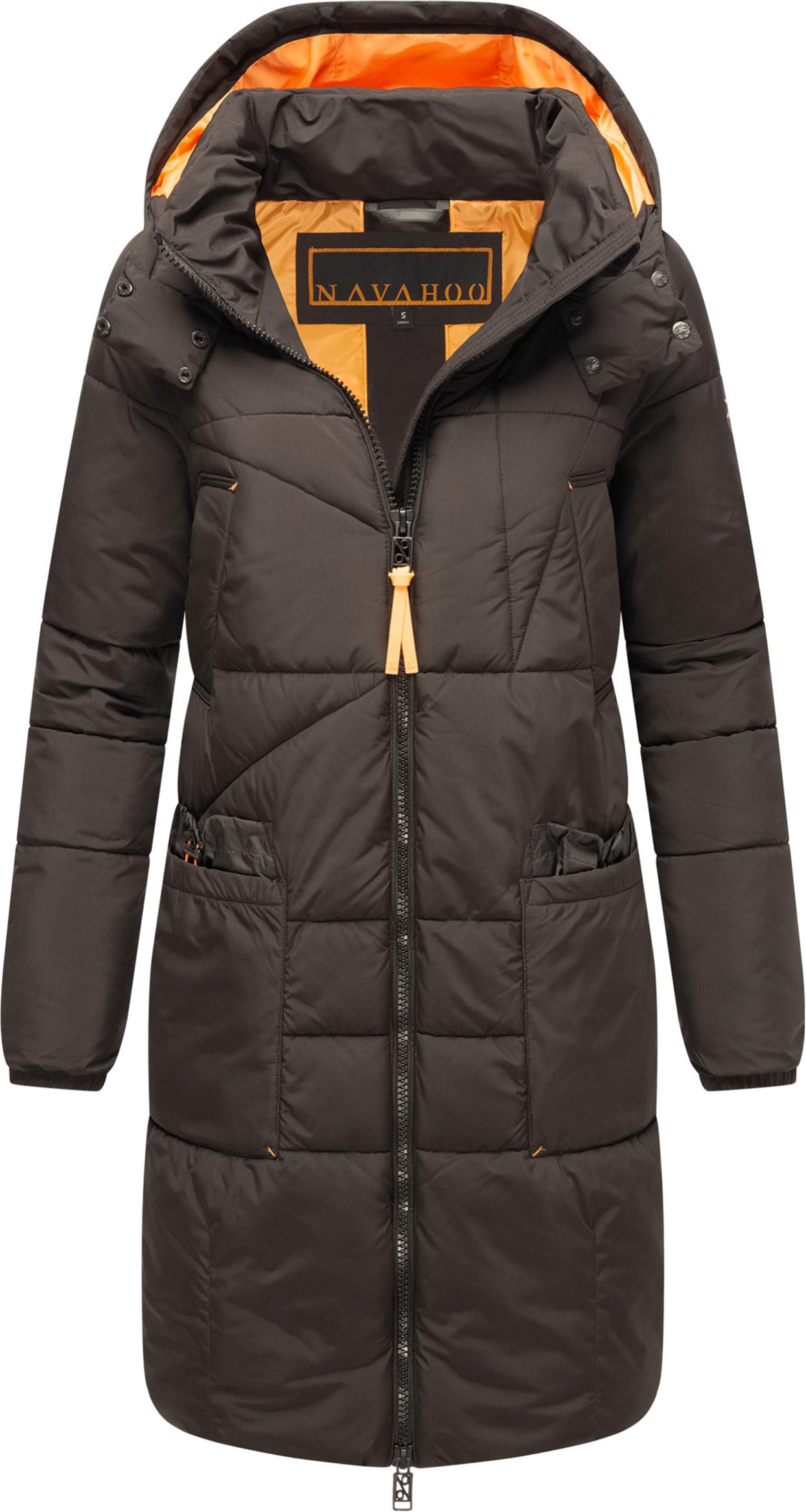 Navahoo Damen Winter Steppmantel Bliblablubb – warm & funktional
