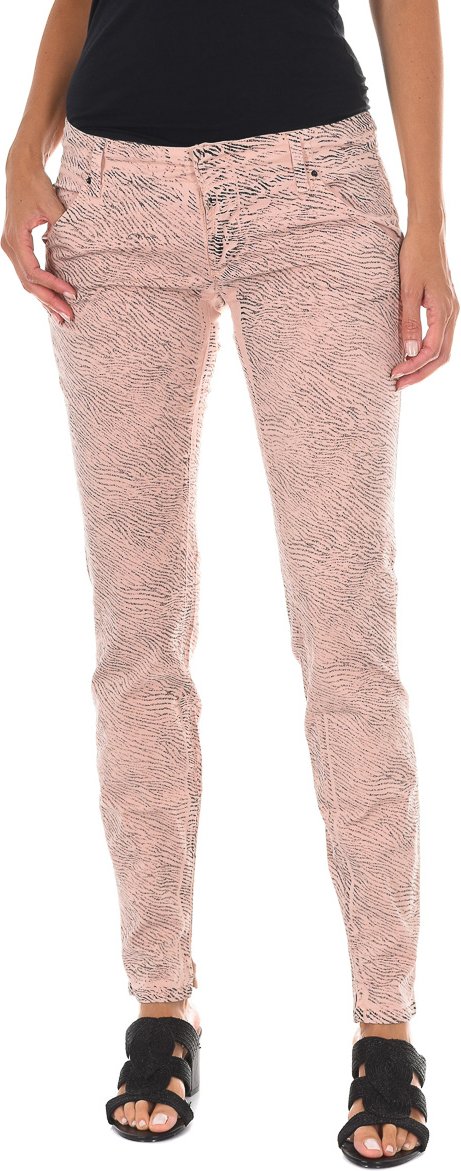 Lange Hose mit schmal geschnittenen Säumen 70DBF0585-R216 woman