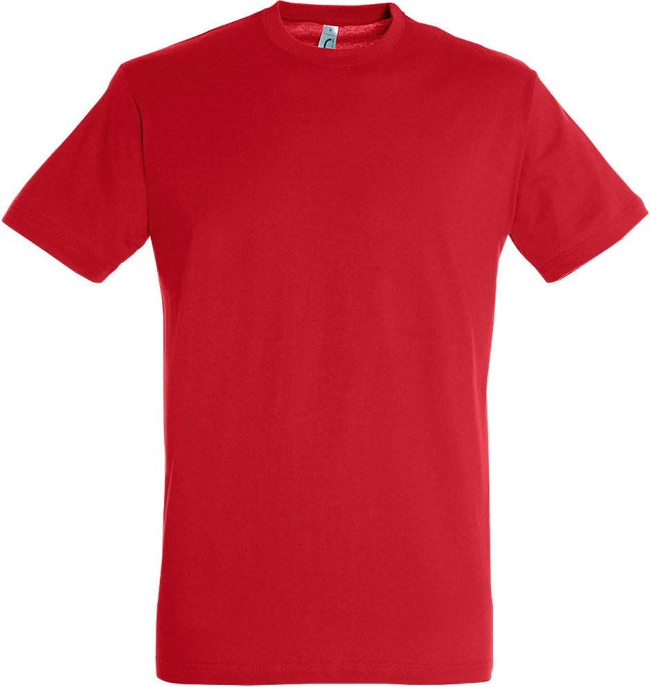 SOLS Herren Regent T-Shirt mit kurzen Ärmeln (Rot)