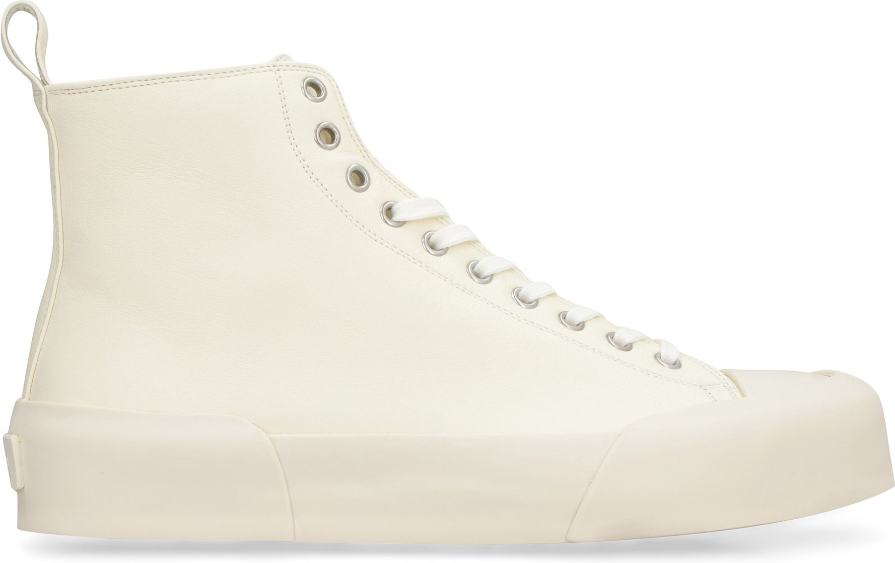 Leder High-Top Sneakers