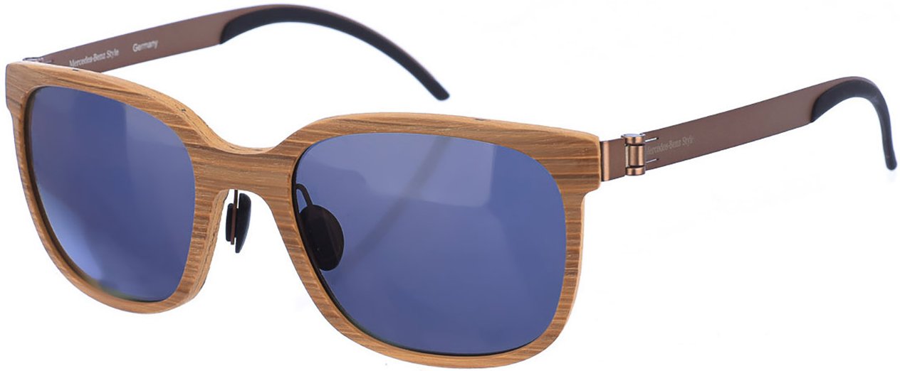 Rechteckige Acetat-Sonnenbrille M7005 Herren