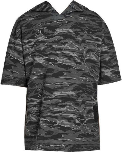 Puma Mens xo The Weeknd T-Shirt Hoodie Grey Camo 575583 01