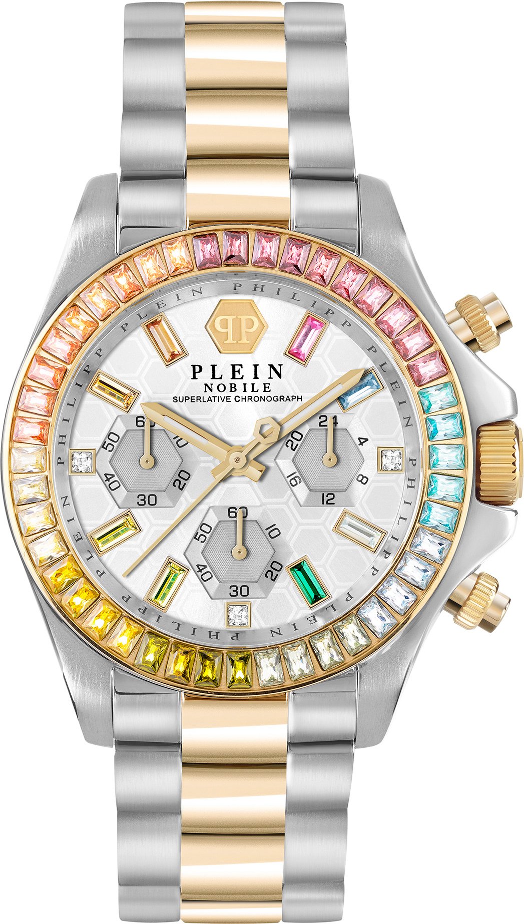 Philipp Plein Nobile Lady Mehrfarbig Damen Armbanduhr PWSBA0523