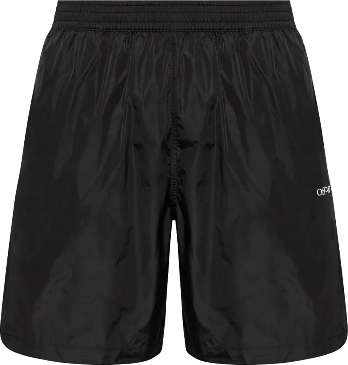Off White - Badeshorts für Herren (Schwarz/Weiß)