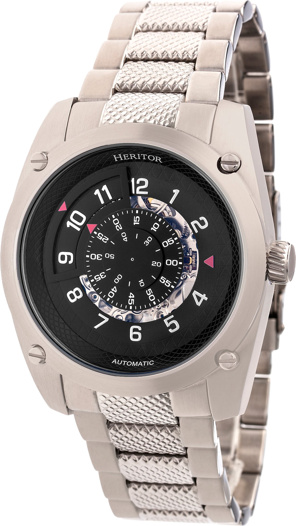 Heritor Automatic Daniels Semi-Skelett Armbanduhr