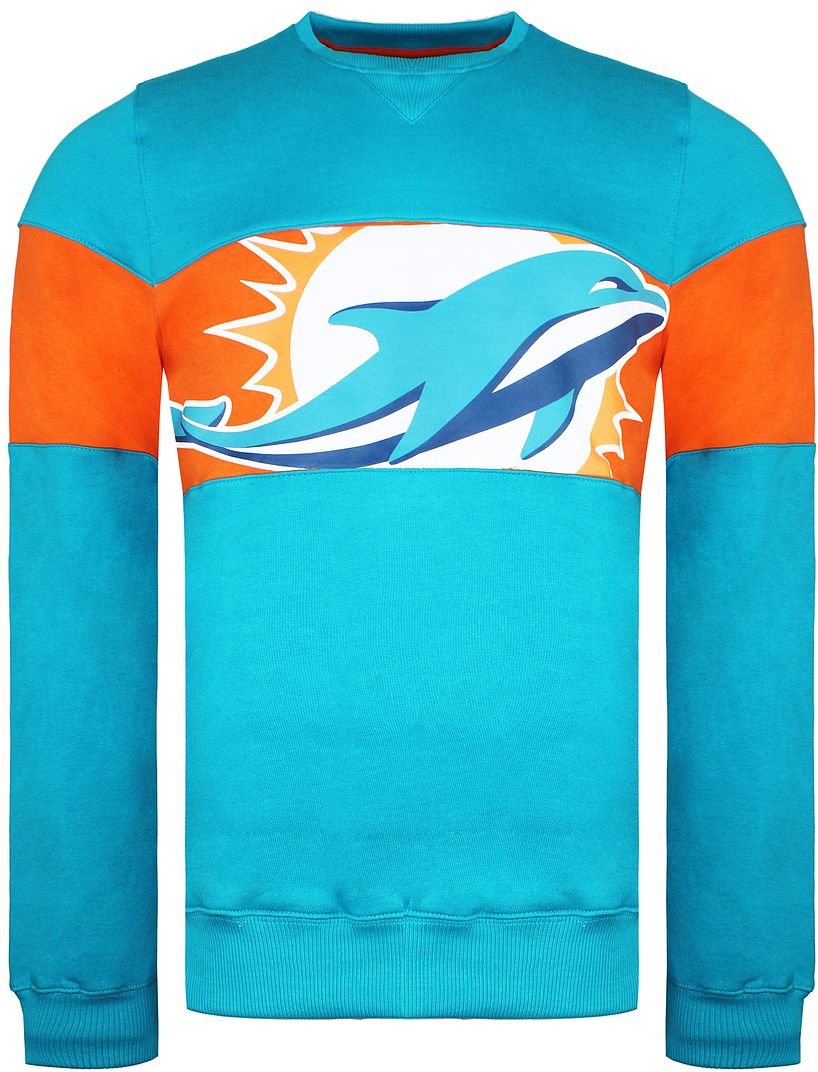 Fanatiker NFL Miami Dolphins Pannelled Mens Pullover