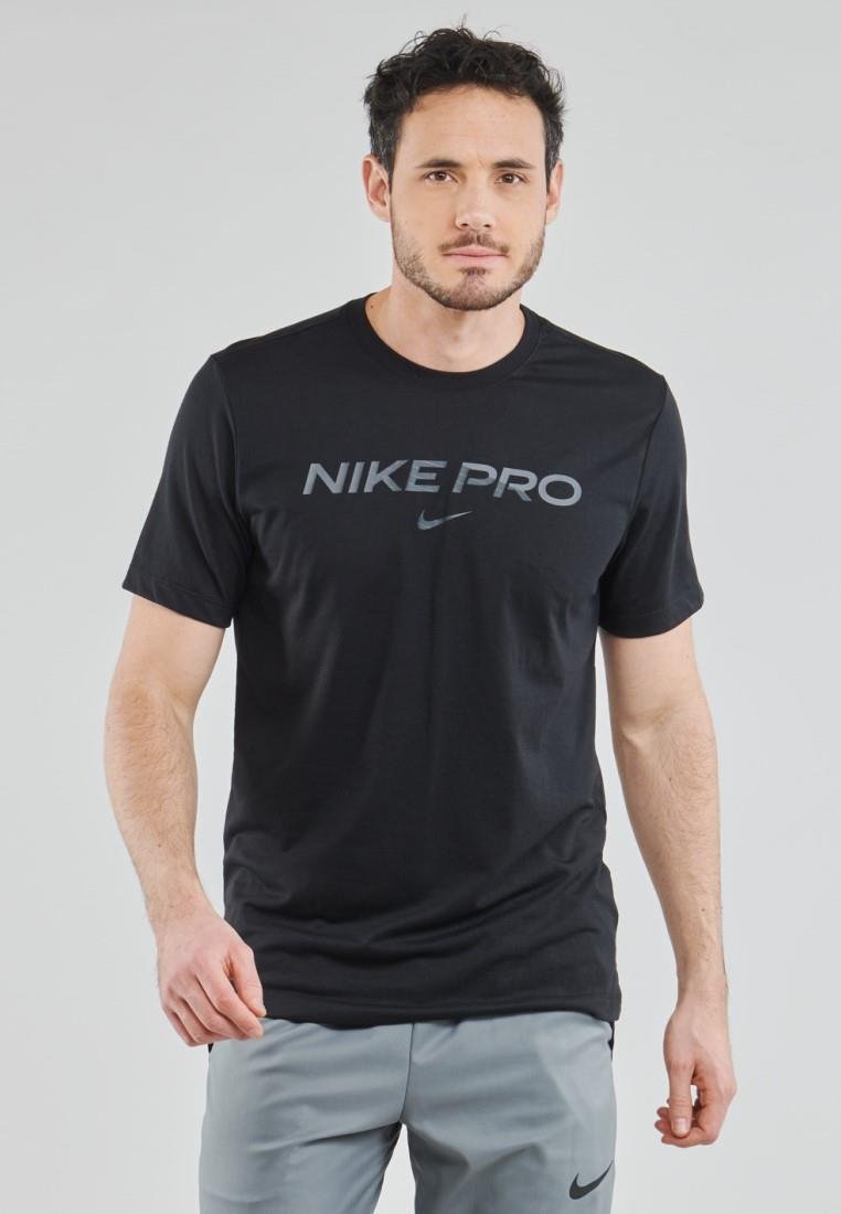 Nike Pro Dri Fit Herren-T-Shirt in Schwarz