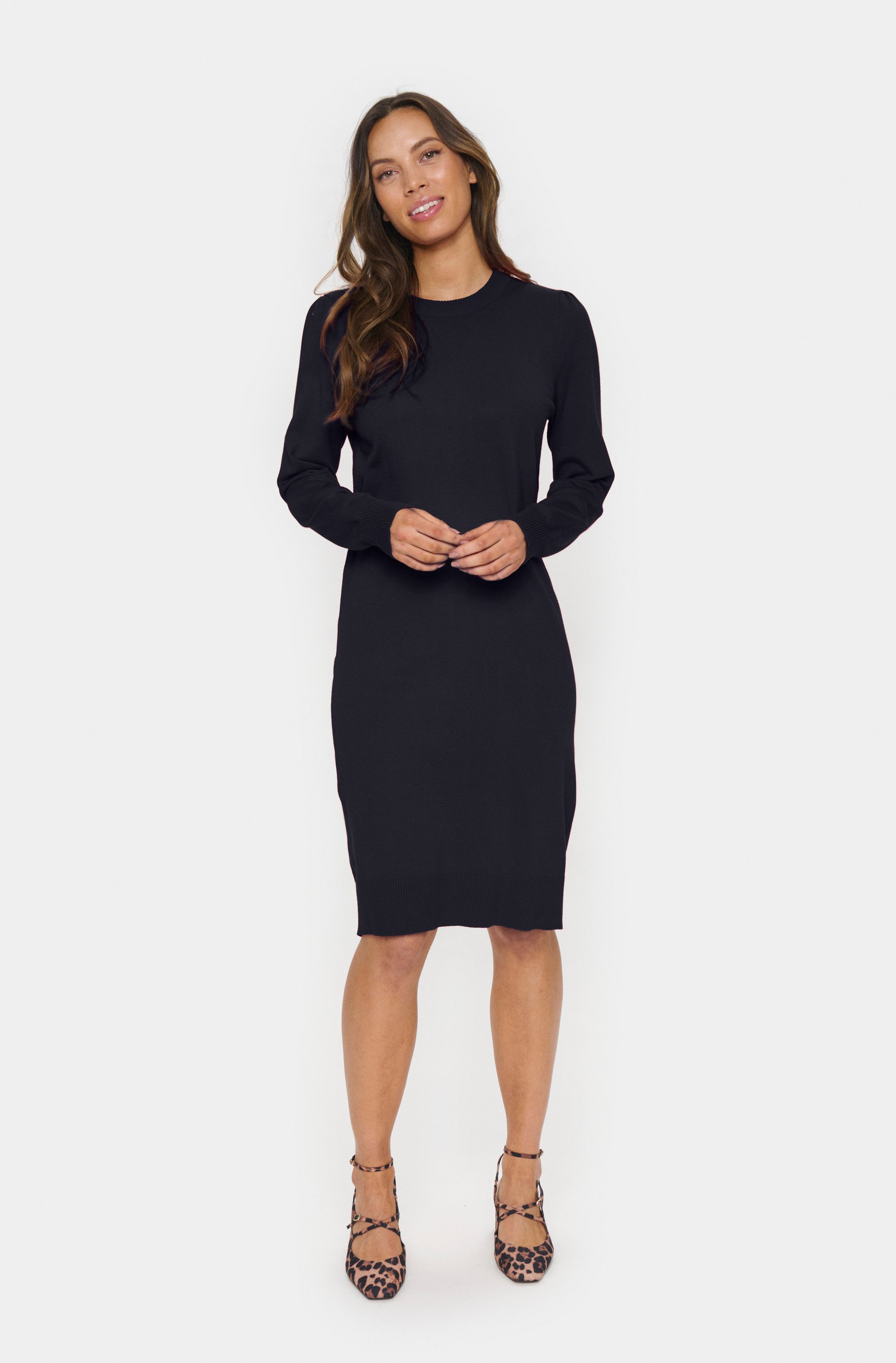 Kleid Gerade Passform dark blue