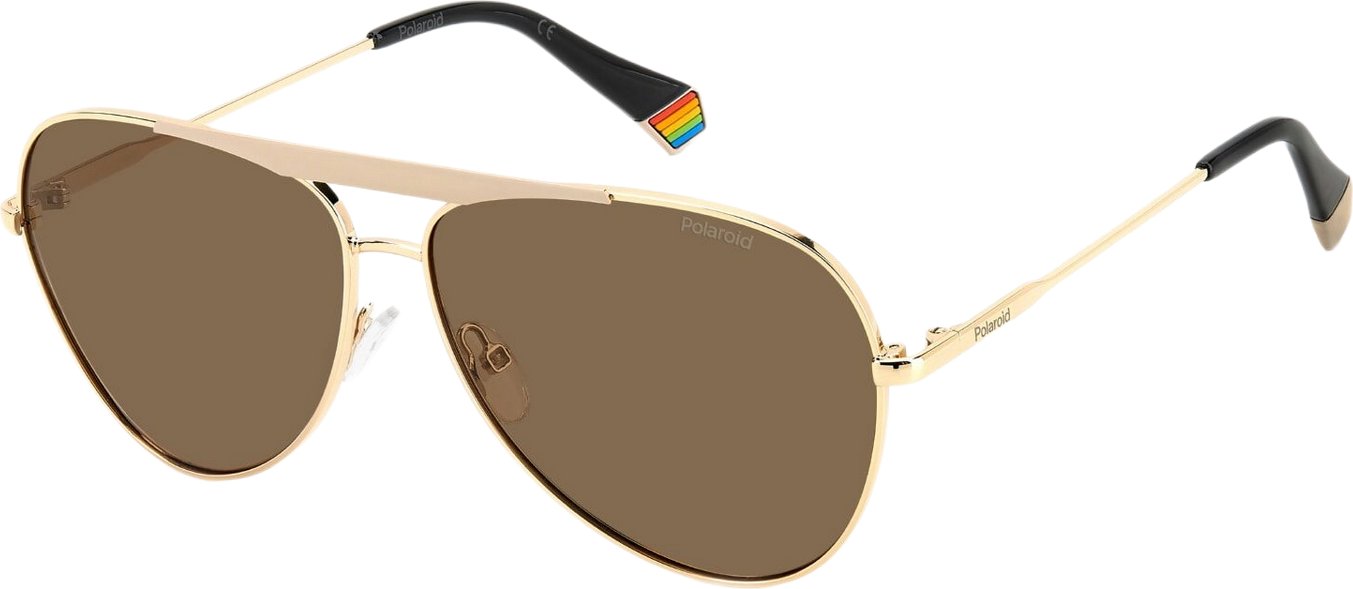 Polaroid Unisex-Sonnenbrillen 61/12/145 mm Edelstahl