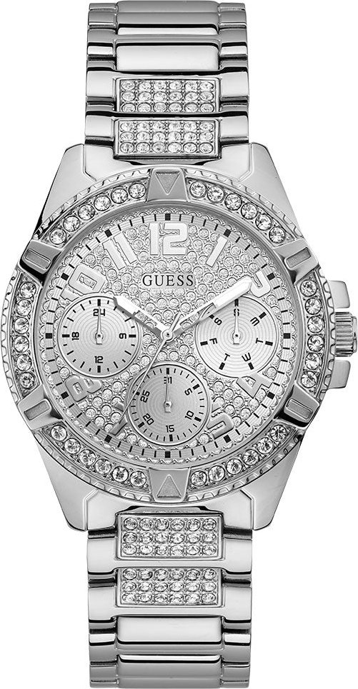 Guess W1156L1 Damen Frontier Silber Uhr