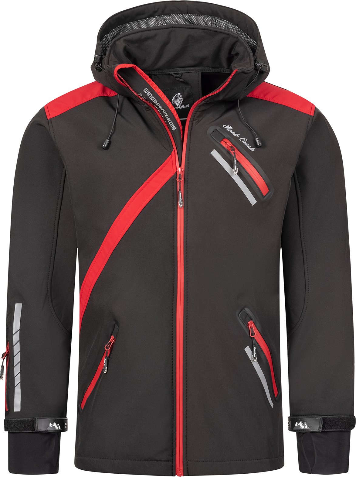 Rock Creek Jacke Schwarz