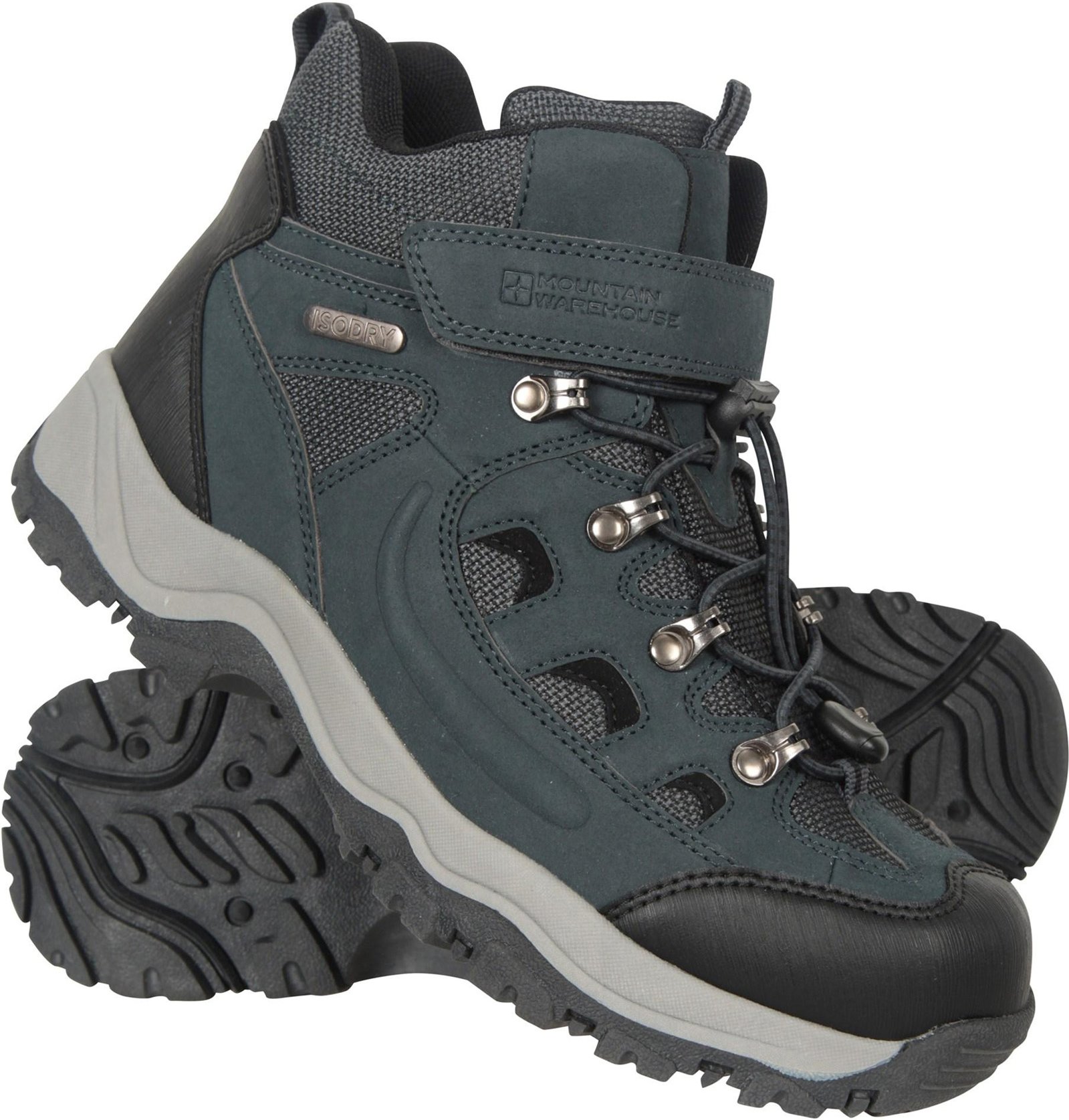 Thumbnail - Mountain Warehouse Womens/Ladies Adventurer Adaptive Wasserdichte Wanderstiefel (Navy/Schwarz)