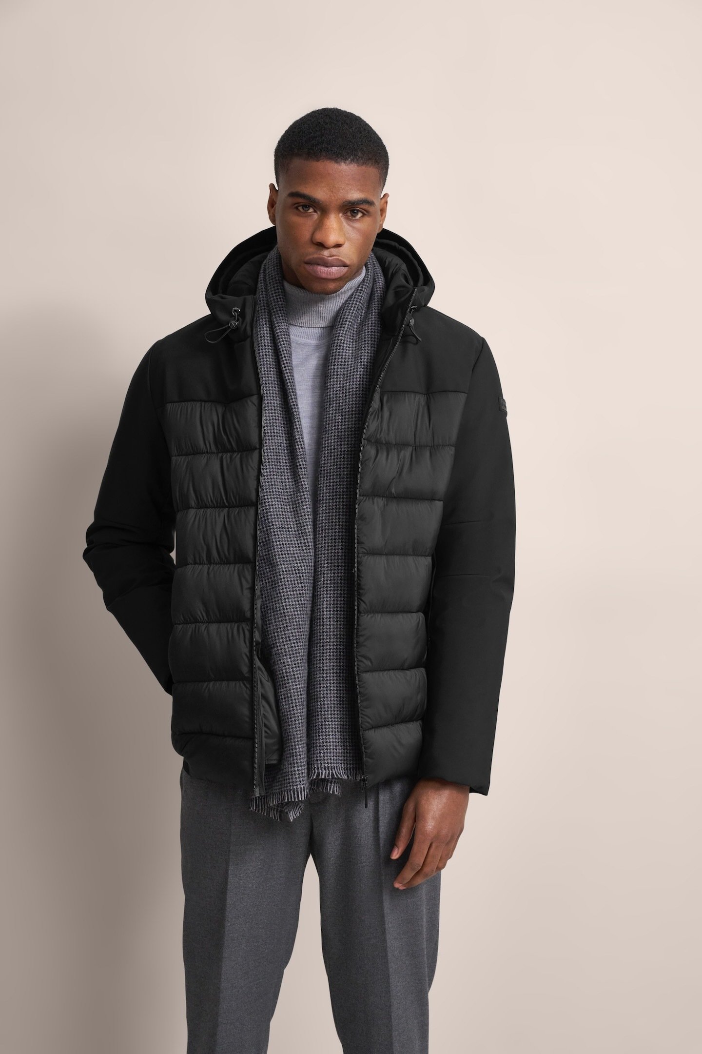 Bugatti Herren Hybridjacke mit Stretchfunktion